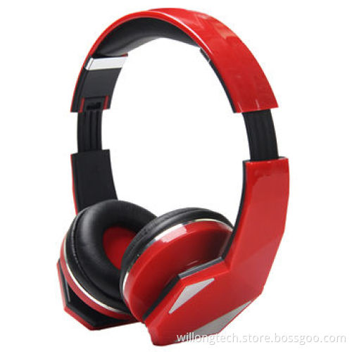 Plastic Foldable Headset Deal with Gloss Paint